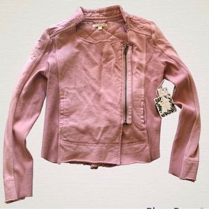 SOLD ON Ⓜ️ NWT Pink Chelsea and Violet Jacket.